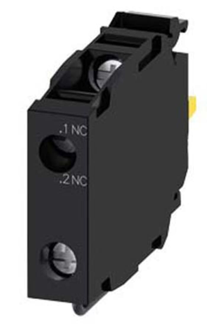 Siemens SIRIUS ACT Series Contact Block, 5 → 500V ac/dc, 1NC