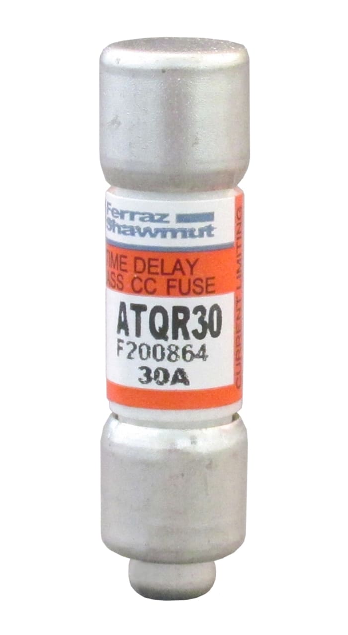 ATQR5 Mersen Mersen 5A T Fibreglass Cartridge Fuse, 10 x 38mm 136-0552  RS Components