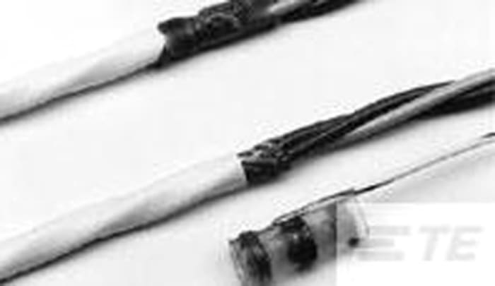 TE Connectivity Transparent Polyolefin Solder Sleeve 26mm Length 0.4 → 1.7mm Cable Diameter
