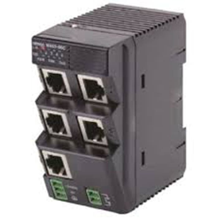 W4S105B Omron Omron Switch, 5 RJ45 Ports 1362789 RS