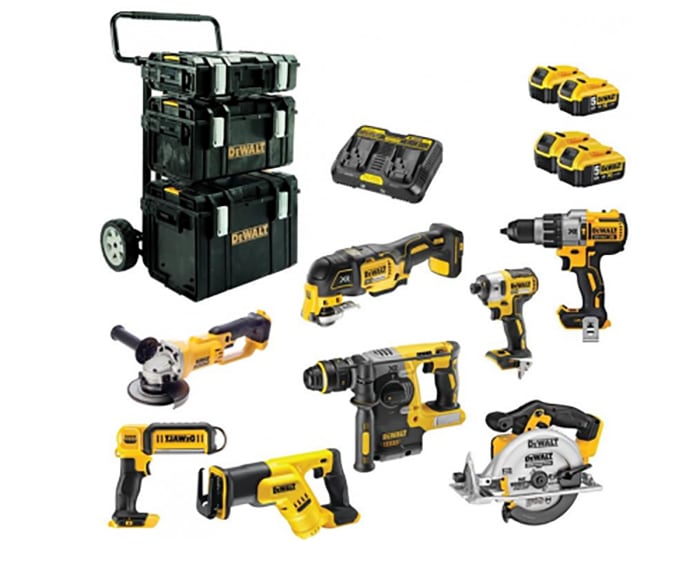 Dewalt power tools set sales