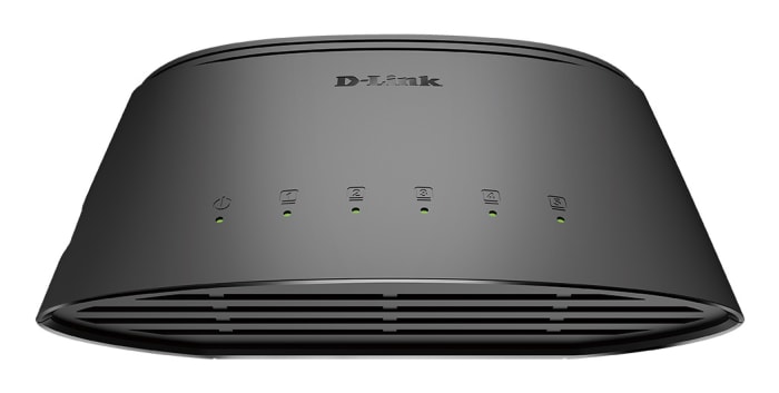 D-Link 5-Port Gigabit Unmanaged Desktop Switch, Unmanaged 5 Port Switch, EU