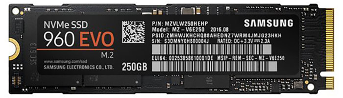 Samsung MZ-V6E250BW Жесткий диск SSD