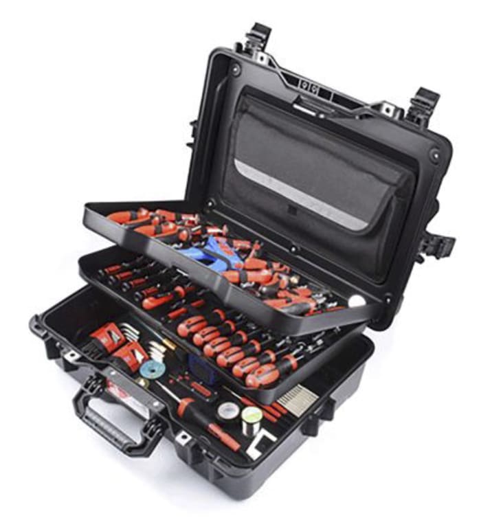 RS PRO 86 Piece Engineers Tool Kit with Case