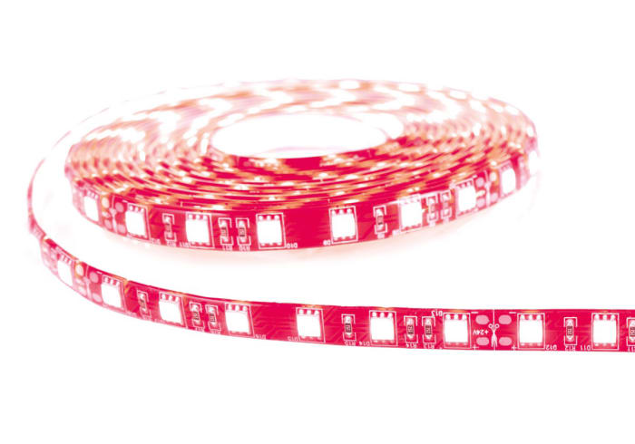 RS PRO 24V Red LED Strip, 5m Length
