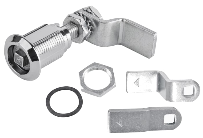 Verrou à compression RS PRO en Alliage de zinc finition Chromé
