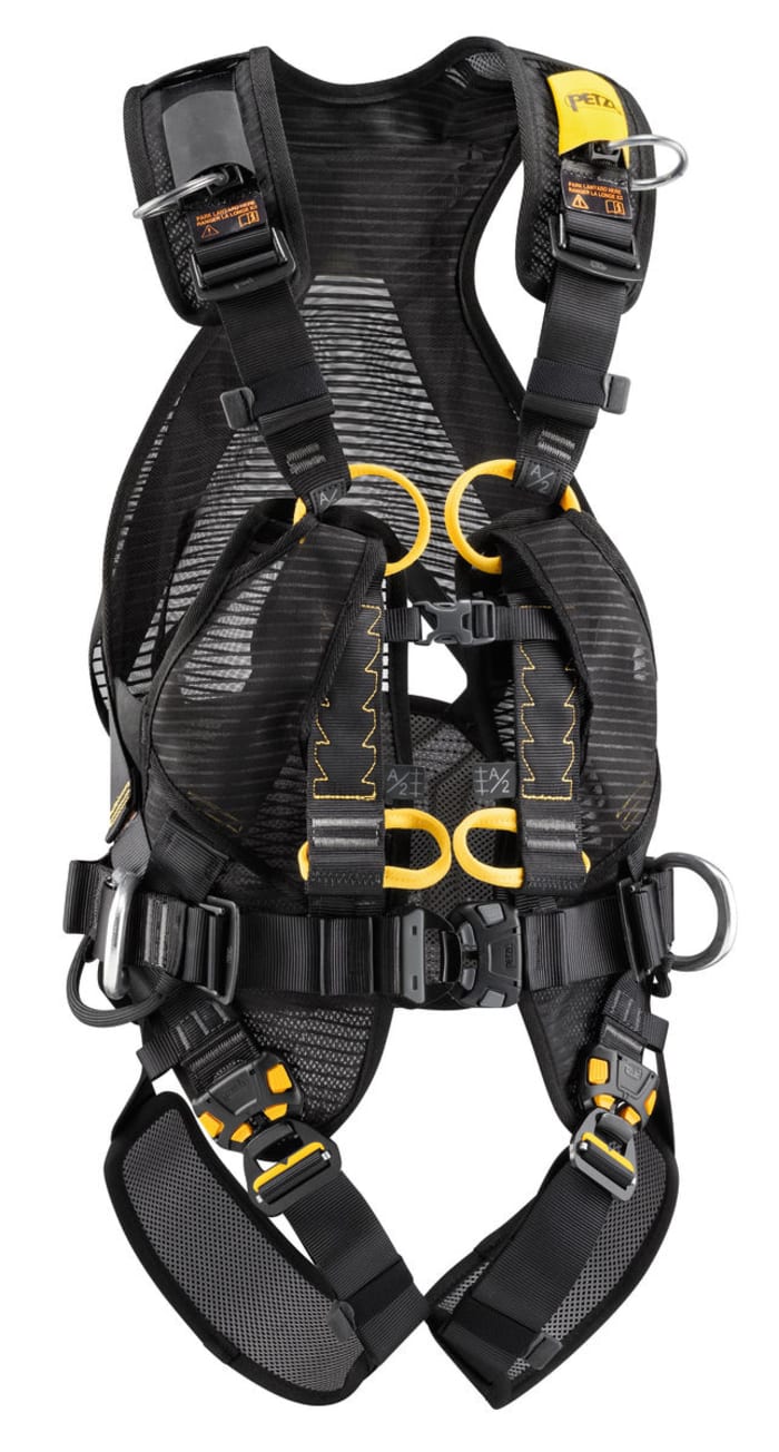 Petzl C72AFA 0 Front, Rear, Sides Attachment Fall Arrest Harness, 140kg Max, S