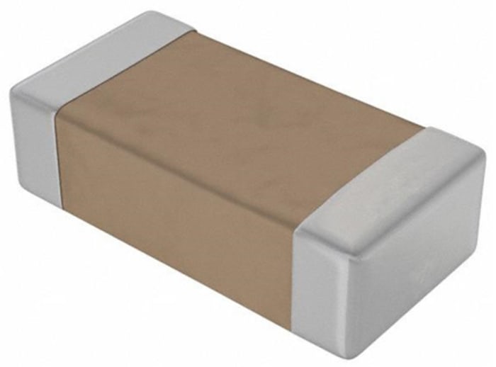KYOCERA AVX 100nF Multilayer Ceramic Capacitor MLCC, 100V dc V, ±5% , SMD
