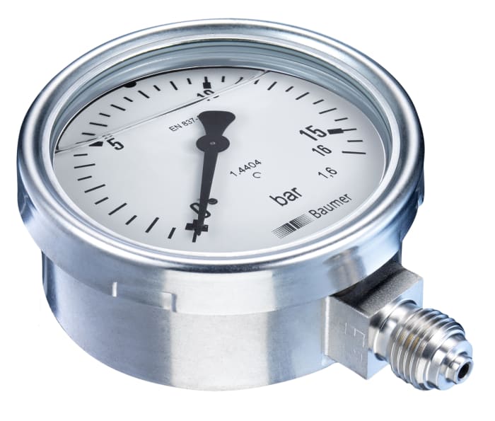 MEX3D21B24 Bourdon Bourdon G 1 4 Analogue Pressure Gauge 16bar