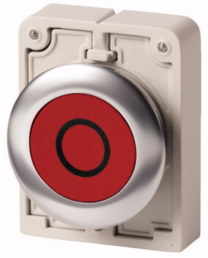 Eaton RMQ Titan M30 Series Red Momentary Push Button, 30mm Cutout, IP67