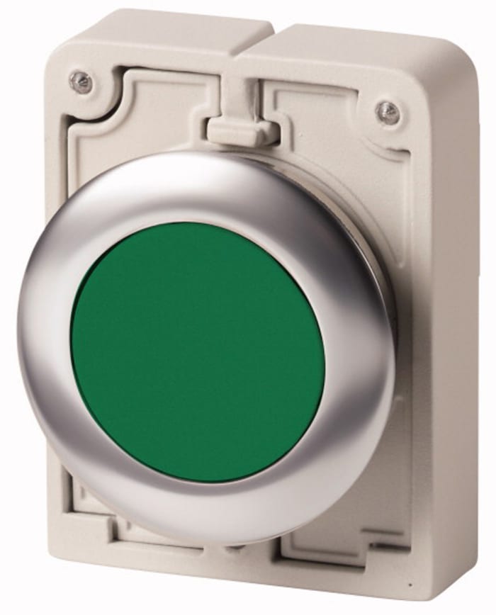 Bouton-poussoir Eaton, RMQ Titan M30 Vert, Ø découpe 30mm, Maintenu