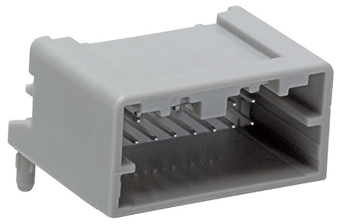 Molex, Mini50 Automotive Connector Plug Grey Through Hole 24 Way, Solder Termination 34826-8241