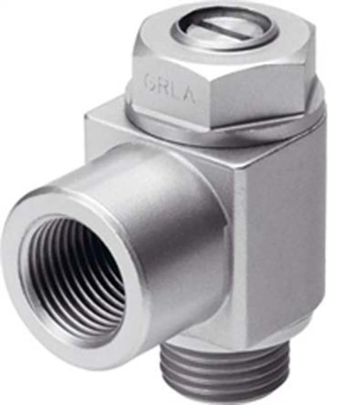 Festo GRLA Series Threaded Exhaust Valve, G 1/8 Inlet Port x G 1/8 Outlet Port, 151165