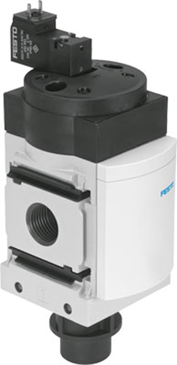 Electrodistributeur pneumatique Festo série MS4 fonction 3/2, Electrique, G 1/4, 24V c.c.