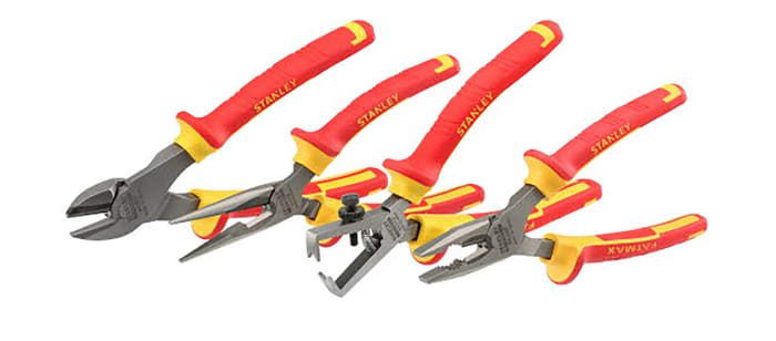Stanley 4-Piece Plier Set, 185 mm Overall