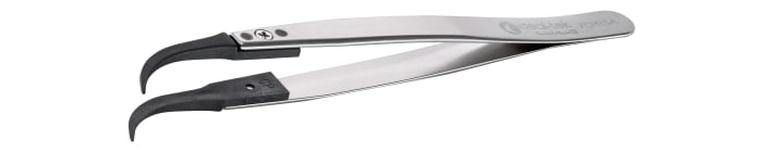 Brucelles ideal-tek 7CPR.SA ESD en PEEK (pointe), Acier inoxydable (corps), L. 130 mm