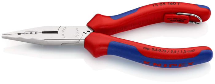 13 05 160 T Knipex | Knipex 1-Piece Combination Plier, 160mm