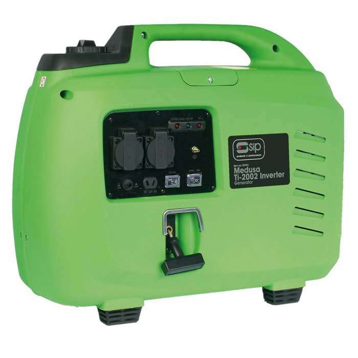 SIP 2000W Generator, 12 V dc, 230 V ac Output, 26kg