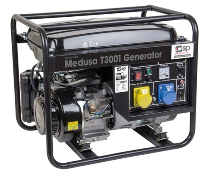 SIP 2600W Generator, 12 V dc, 230 V ac Output