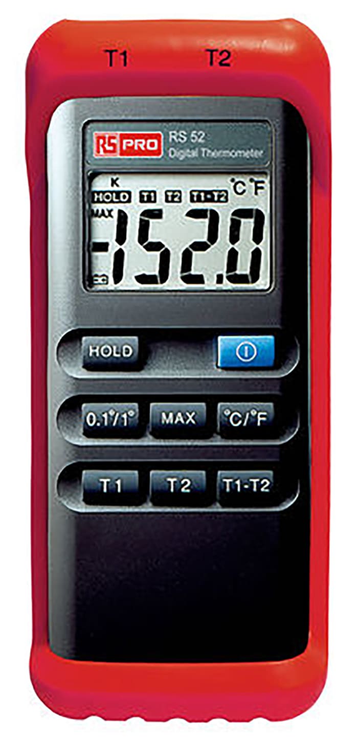 RS PRO RS PRO K Input Wired Digital Thermometer With SYS Calibration