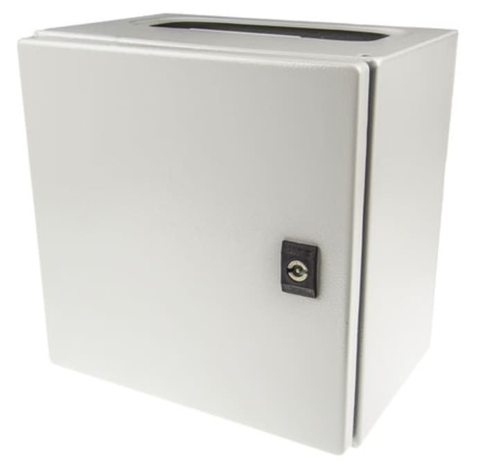 Caja de pared Schneider Electric Spacial CRN de Acero Gris, , 400 x 400 x 200mm, IP66