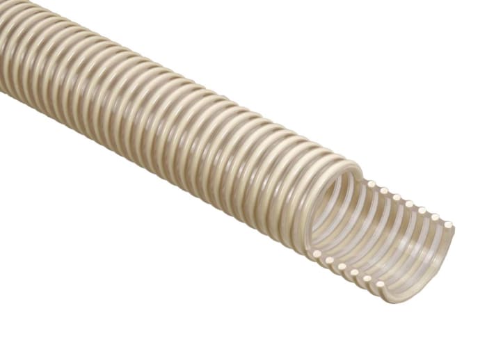 Manguera reforzada RS PRO de PVC Transparente, long. 10m, Ø int. 51.6mm, para Industrial