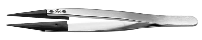 RS PRO 130 mm, Stainless Steel, ESD Tweezers