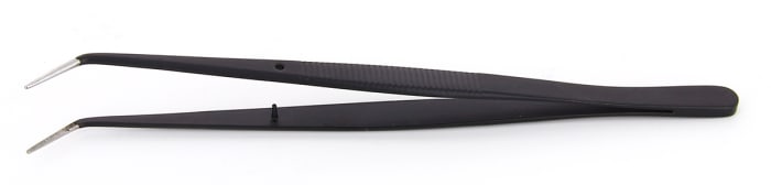 Brucelles RS PRO ESD en Acier au carbone, L. 155 mm