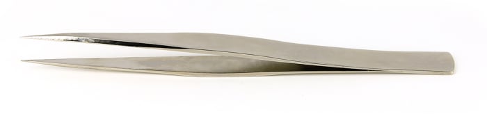 RS PRO 130 mm, Carbon Steel, Tweezers