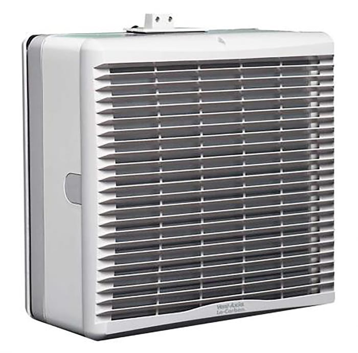 Vent-Axia Lo-Carbon TX9WW T-Series Rectangular Ceiling Mounted, Wall Mounted Window Fan, Intake, 332 (Low) m³/h, 571