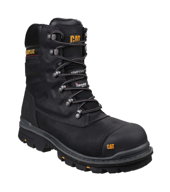 Men's black composite toe work boots cheap