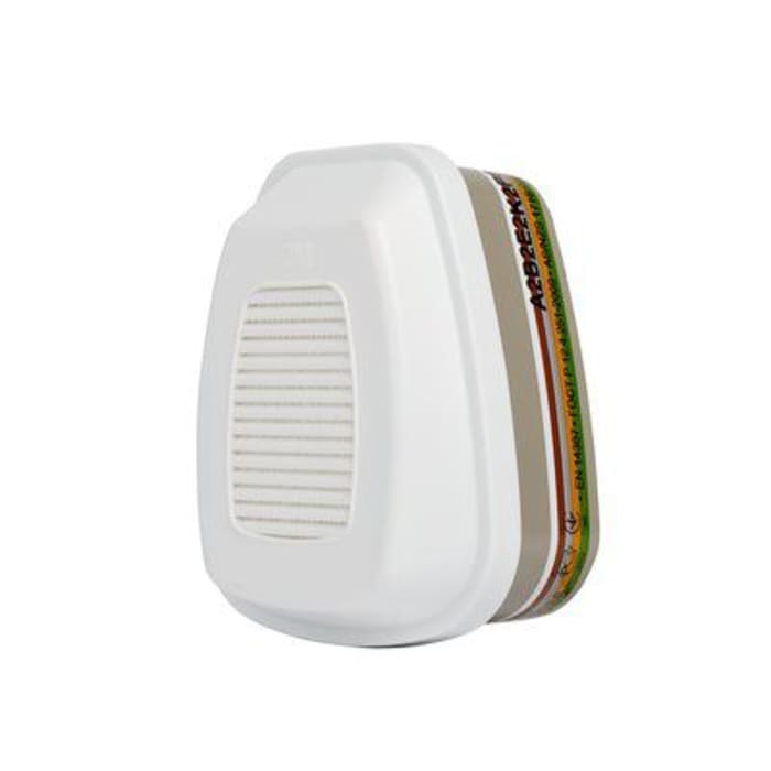 3M 6095 Gas Filter for use with Face Respirator Accessories, Safety Protection