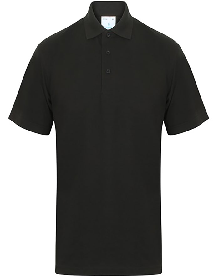 Polo manches courtes RS PRO, Noir, taille XXL, en Coton, polyester