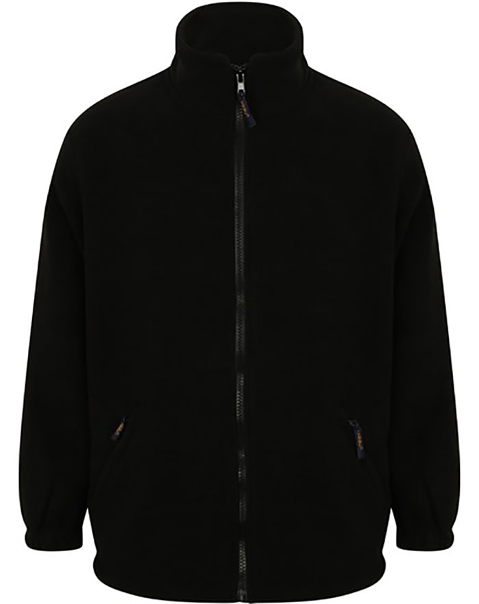 RS PRO Black Polyester Unisex's Work Fleece XXL