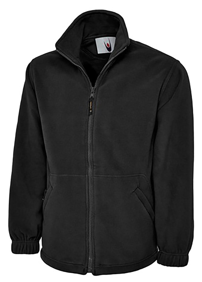 RS PRO Black Polyester Fleece Jacket XXL