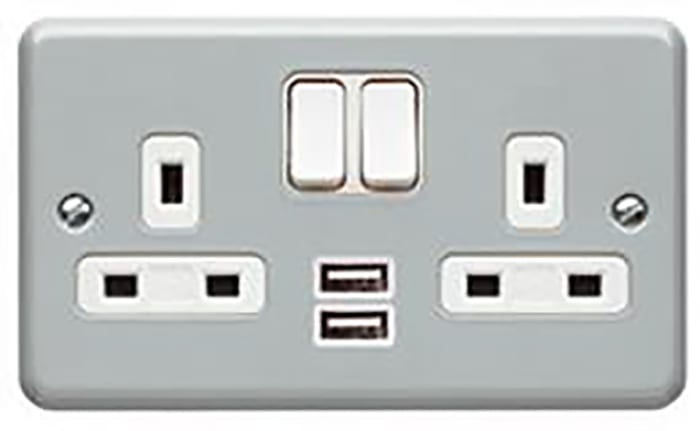 mk usb twin socket