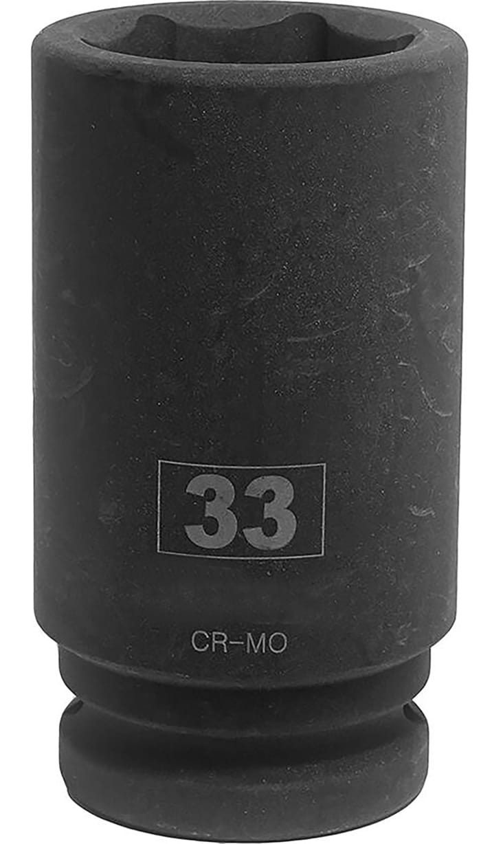 RS PRO 33mm, 3/4 in Drive Impact Socket