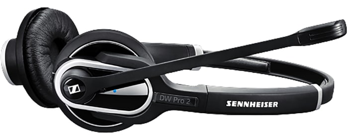 Sennheiser dw pro2 ml wireless headset top