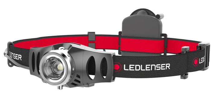 Led Lenser, Alüminyum, Siyah, Kırmızı, LED, 120 lm H3.2,