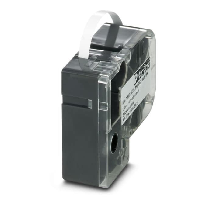 Phoenix Contact, MM-TMT (EX6,35)R C1 WH/BK Label for use with THERMOFOX, THERMOMARK GO, THERMOMARK GO.K