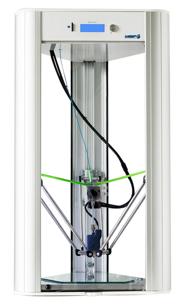Imprimante 3D WASP Delta 2040 FFF, volume d'impression 200 (Dia.) x 400 (Height)mm