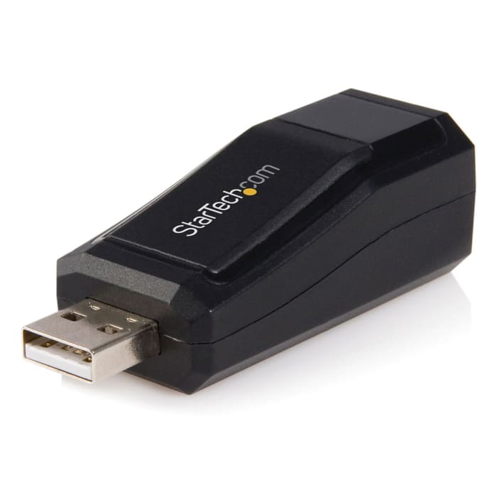 StarTech.com 1 Port USB 2.0 RJ45 Ethernet Adapter, 10/100Mbit/s