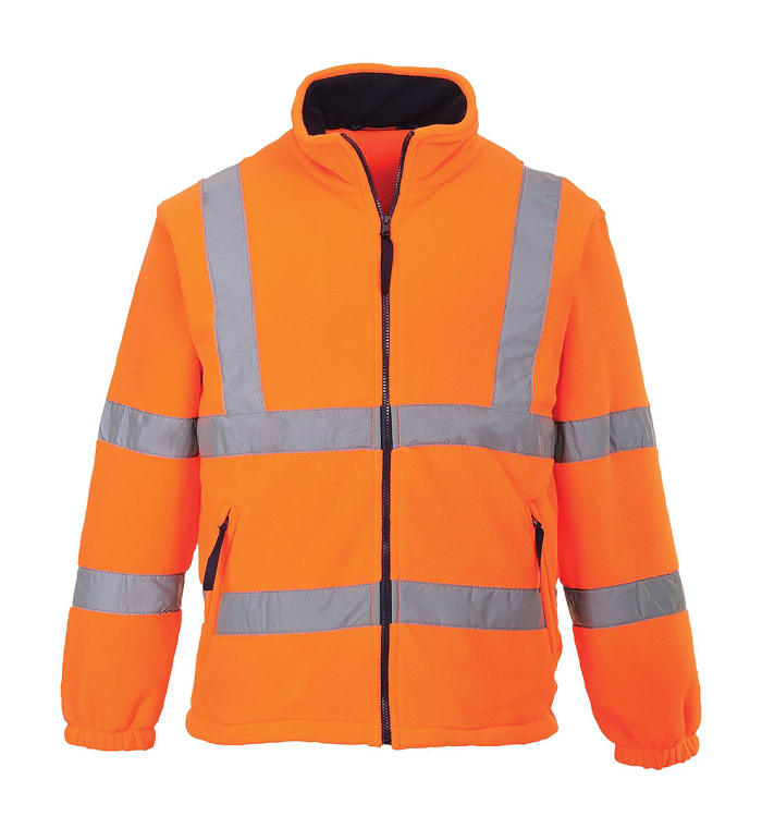 RS PRO Orange Men Hi Vis Fleece, L