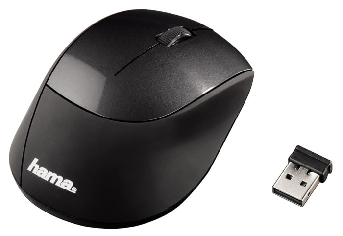 Hama M2150 3 Button Wireless Optical Mouse Black