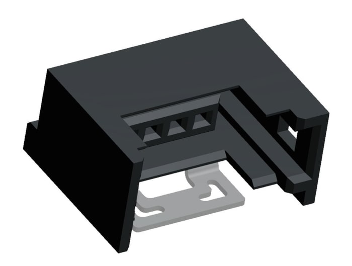 TE Connectivity 4-Way RITS Connector for PCB Mount, 1-Row