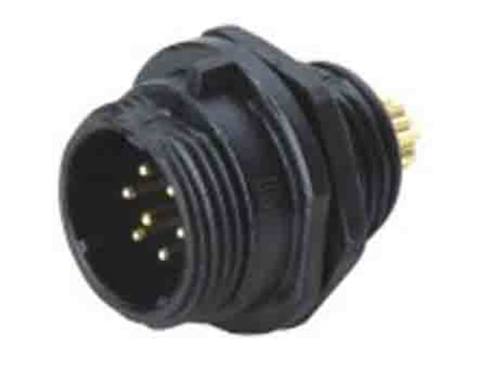 RS PRO Circular Connector, 3 Contacts, Front Mount, Miniature Connector, Socket, Male, IP68