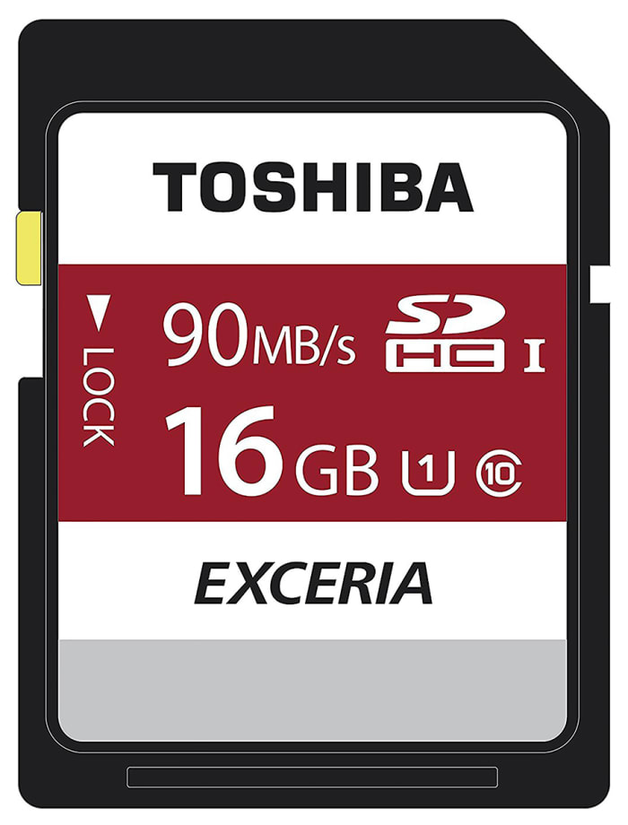 Toshiba 16 GB SD SD Card, Class 10