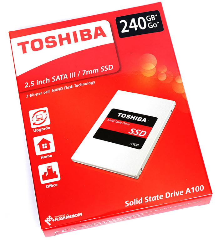 THN-S101Z2400E8 Toshiba | Disco duro SDD Toshiba, 240 GB, Interno, SATA III  | 144-1003 | RS Components