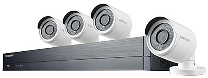 Sdh B73043bf Cu Samsung Samsung Indoor Outdoor Ir Cctv System 4 Camera Connections Ip 144 1006 Rs Components