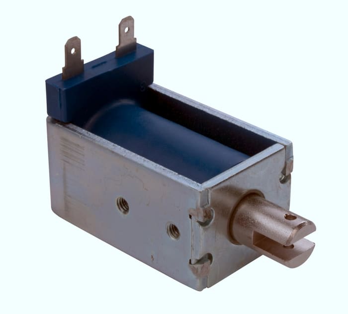 Deltrol Linear Solenoid, 6 V dc, 110oz, 6 (Stroke oz @0.5 in), 34.9 x 52 x 30.9 mm